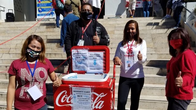 Coca-Cola “Honesty Cart for a Cause” highlights model Baguio citizens