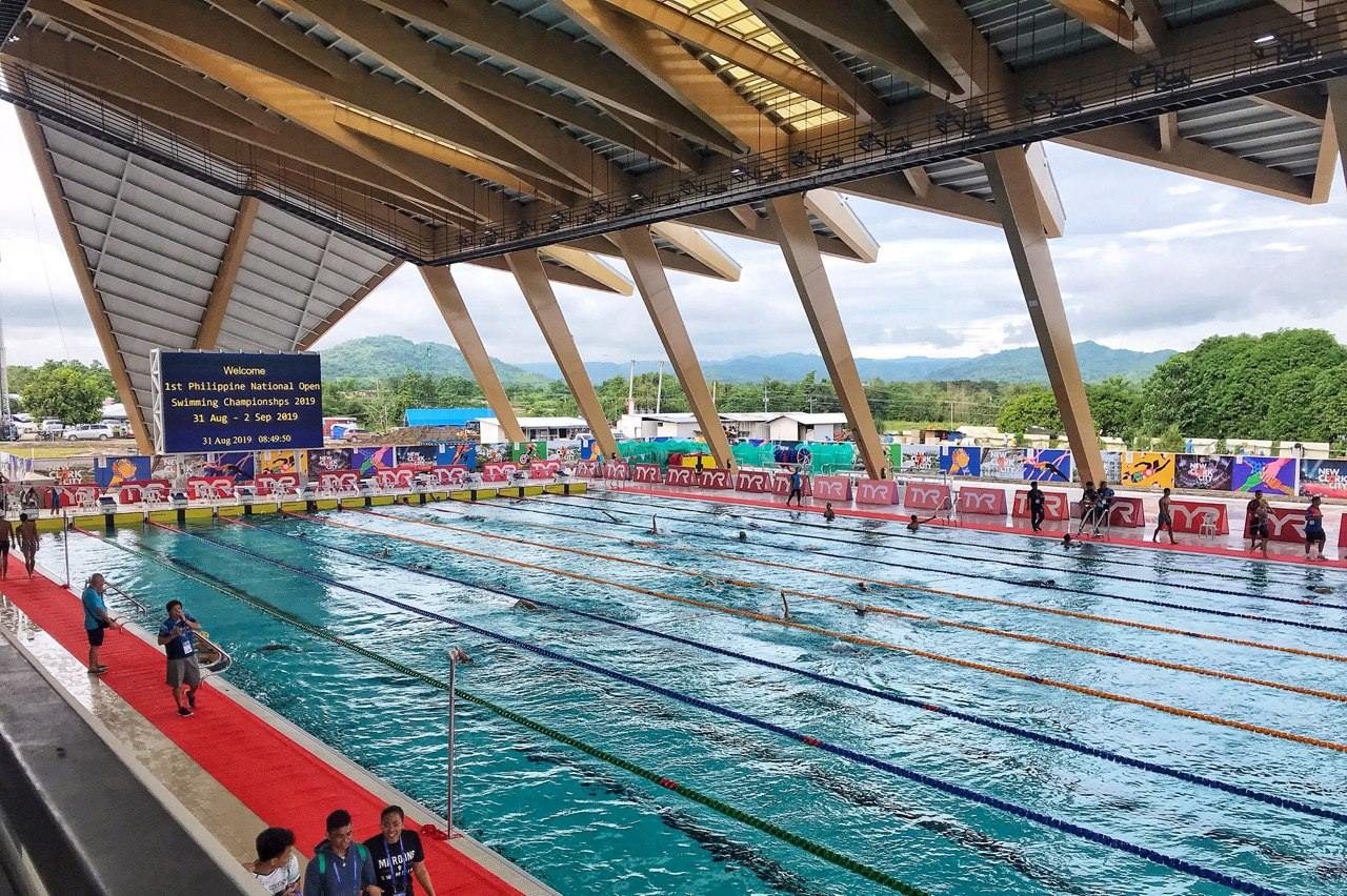 LOOK: PH swimming tests 2019 SEA Games venue