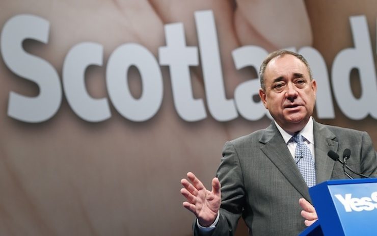 Scottish independence leader Salmond to step down