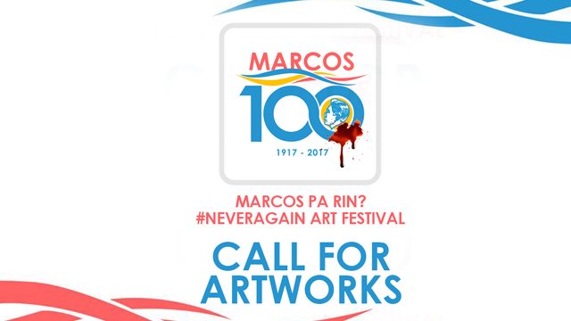On Marcos centennial, a call to post artworks about martial law atrocities