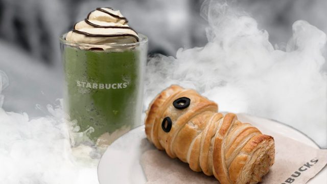 LOOK: Starbucks Philippines offers Franken Frappucino, Mummy Jalapeño Cheese Puff
