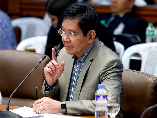 Lacson to Dela Rosa: Focus on ‘cleansing operations’ of narco cops