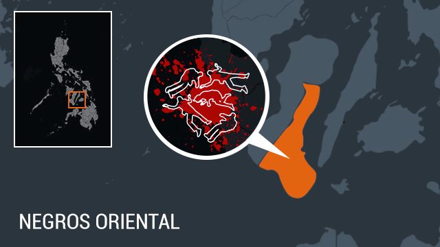Councilor, ex-mayor, 3 others killed in Negros Oriental