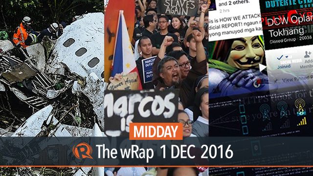 People Power Monument, Oplan Cyber Tokhang, pilot’s recording | Midday wRap