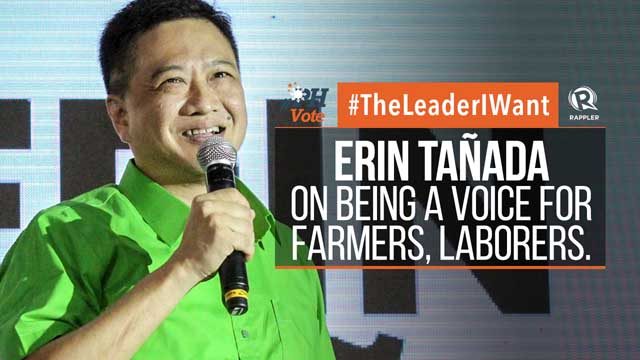 #TheLeaderIWant: Erin Tañada on being a voice for farmers, laborers