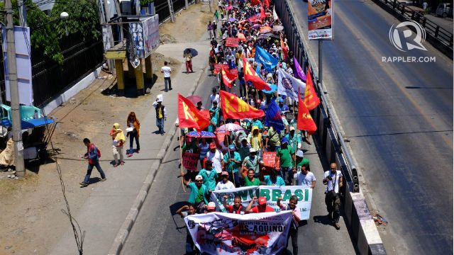 Workers around Asia gather for Labor Day protests