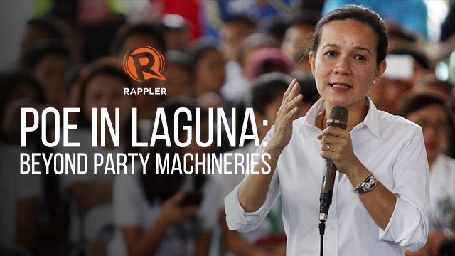 Poe in Laguna: Beyond party machineries