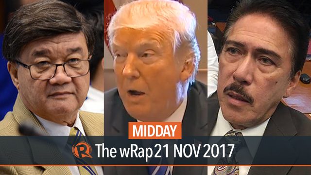 Aguirre on 2019 elections, Sotto to file cyber-libel complaint, Trump on North Korea | Midday wRap