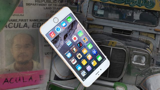 VIRAL: Jeepney driver returns iPhone to owner