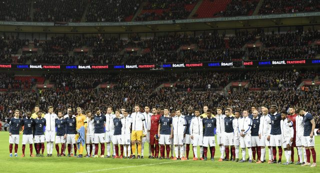 WATCH: France, England unite at Wembley to honor Paris victims