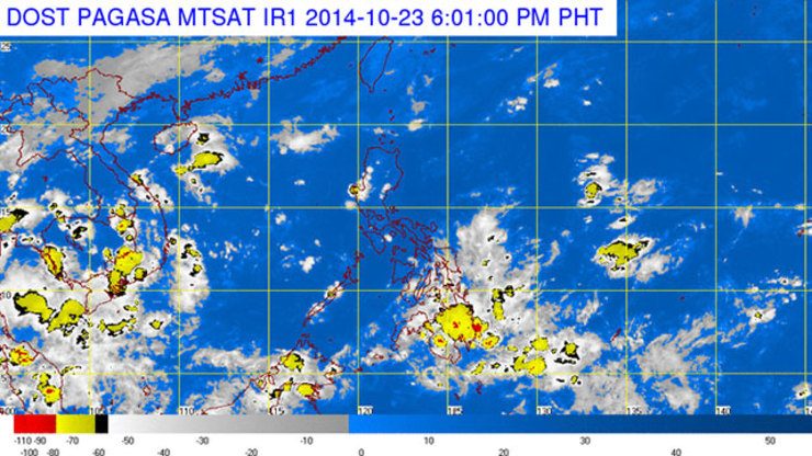 Cloudy Friday for E. Visayas, Mindanao
