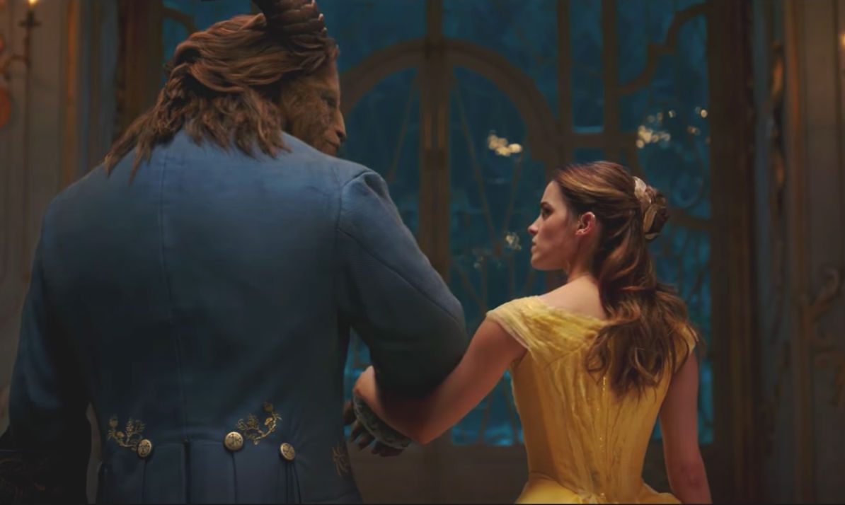 Salah satu adegan dalam film 'Beauty and the Beast' yang akan tayang Maret mendatang. Foto dari screen capture akun YouTube Disney Movie Trailers. 