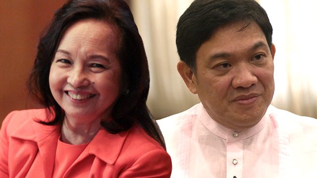 Arroyo backs Andaya amid ouster rumors
