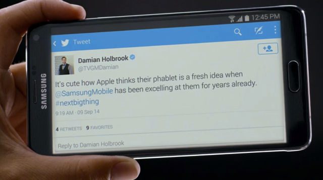 Samsung takes on Apple, tech pundits in new ads
