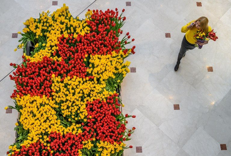 Russians splurge on flowers for International Women’s Day