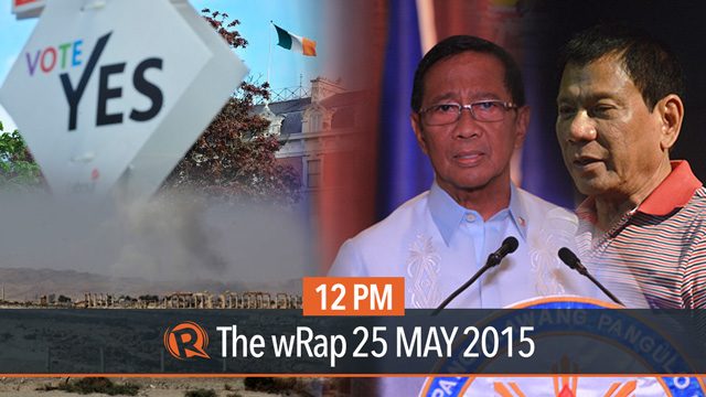 Binay-Duterte for 2016, gay marriage, ISIS massacre | 12PM wRap