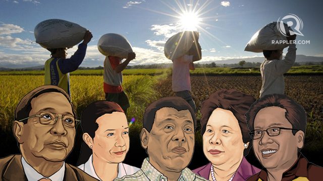 What do the 5 presidential bets promise for PH agriculture?