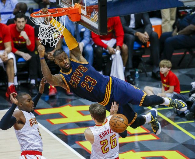 Cavs sitting pretty with 3-0 lead over Hawks, Spurs take 2-1 lead