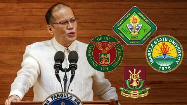 Binay SONA fact check: Total budgets of SUCs increase under Aquino