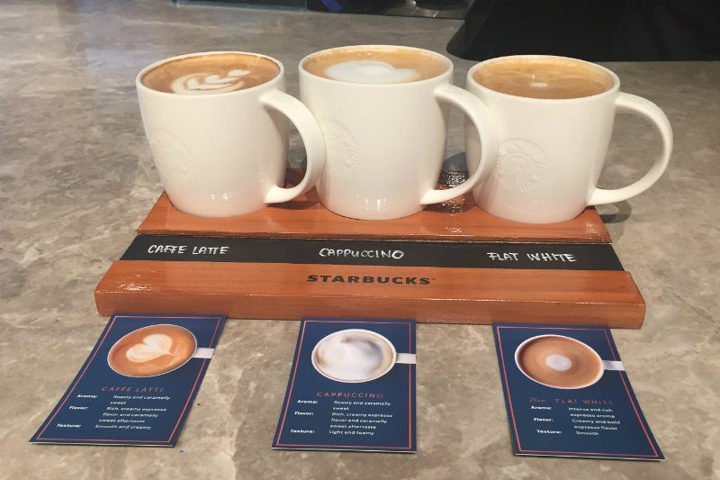 TAKE TOUR PICK. Starbucks Philippines will now be offering the Flat White as part of its core menu.  