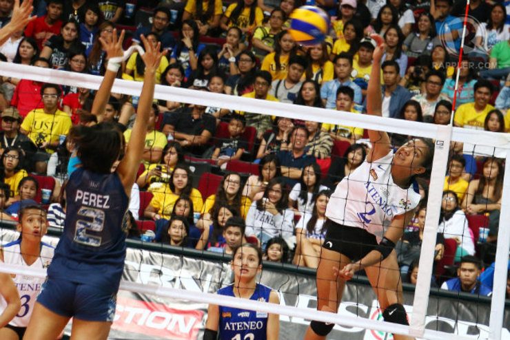 IN PHOTOS: Lady Eagles, Tigresses open UAAP 77 volleyball with wins