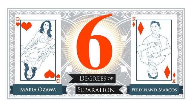 WATCH: 6 degrees of separation between Maria Ozawa & Ferdinand Marcos