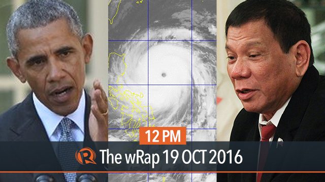 Super Typhoon Lawin, United Nations, Obama and Trump | 12PM wRap