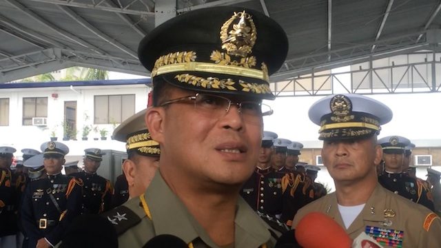 After Golan crisis, AFP chief reminds PMA cadets to follow orders