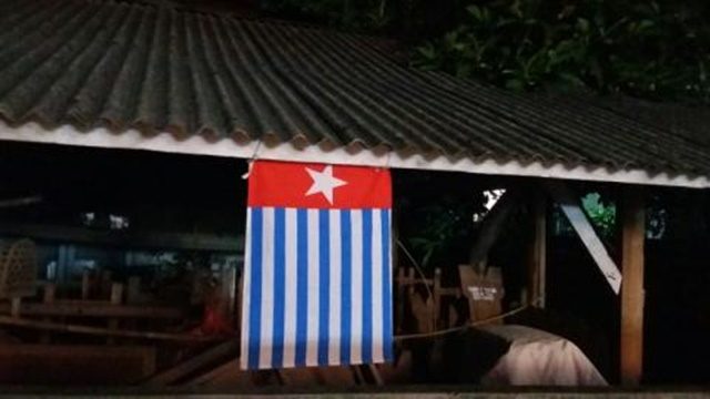 Bendera OPM berkibar di Bali