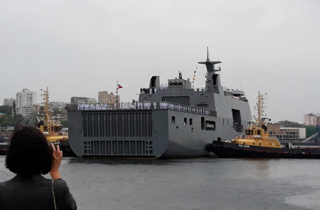 Philippine Navy vessel makes historic visit to Russia