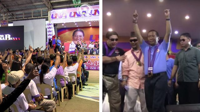 BINAY IN MINDANAO. Vice President Jejomar Binay vows to solve the region's problems once elected president. Photos from Mara Cepeda/Rappler  