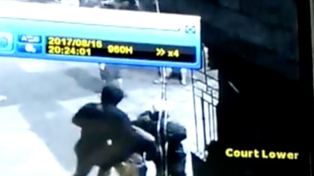 WATCH: CCTV footage of Kian delos Santos dragged by Caloocan cops