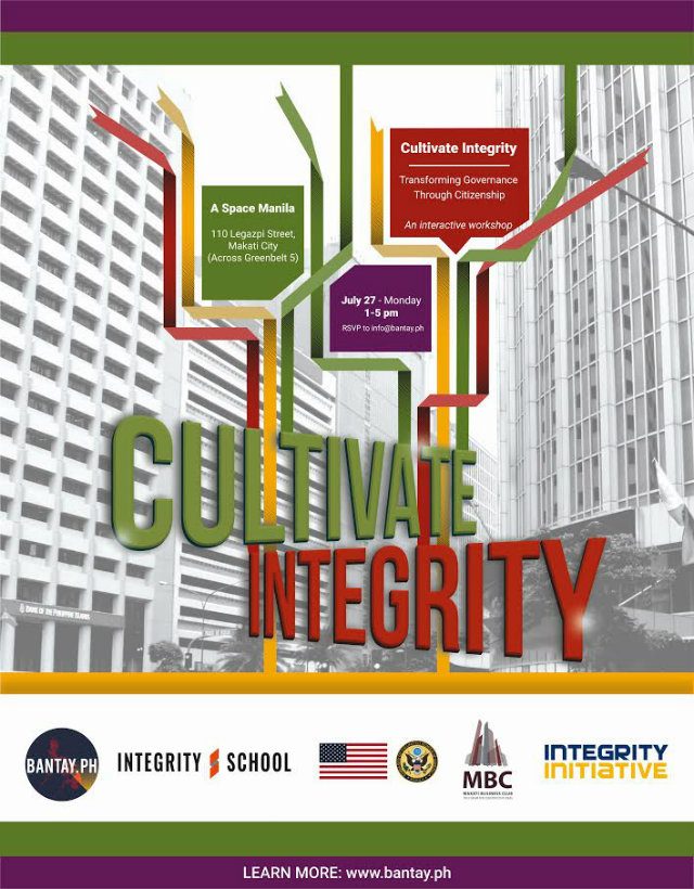 Cultivate Integrity: Transforming governance through citizenship