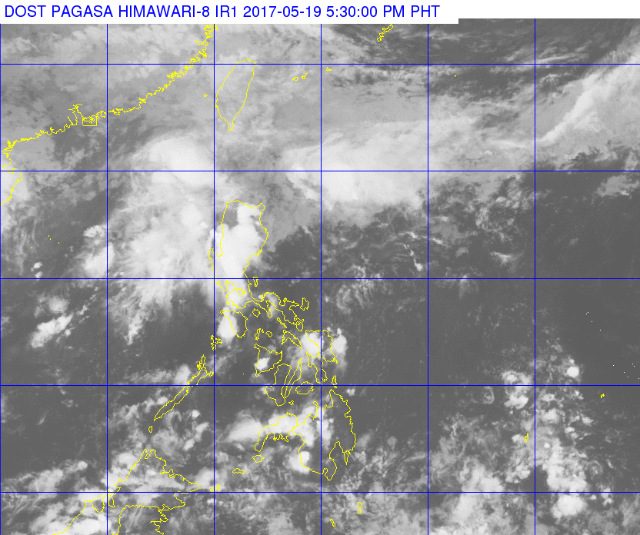 Light-moderate rain in parts of Luzon on Saturday