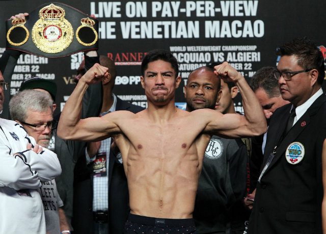 Jessie Vargas had wanted a crack at Manny Pacquiao for some time. File photo by Chris Farina - Top Rank 
