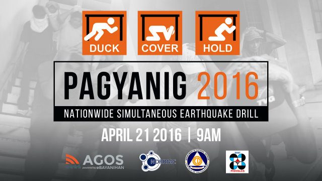 #Pagyanig: NDRRMC holds nationwide simultaneous quake drill