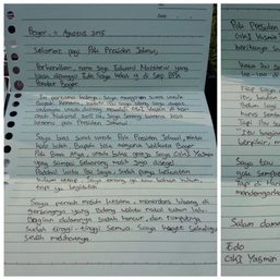 Siswa SMP kirim surat ke Jokowi minta buka GKI Yasmin
