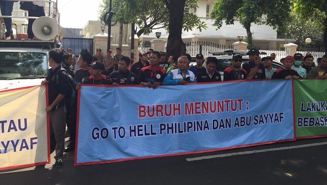 ‘Go to hell Philippines’: Indonesian workers ask Duterte to act on Abu Sayyaf kidnappings