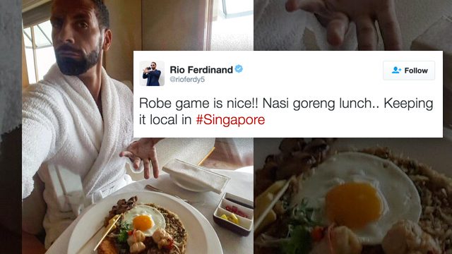Rio Ferdinand tweet sparks Southeast Asian food fight