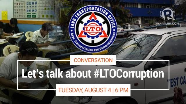 CONVERSATION: #LTOCorruption