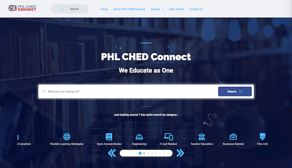CHED launches web-based platform for free college learning materials