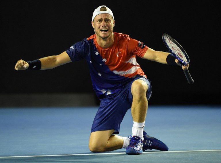 Hewitt bids farewell to tennis after gutsy Australian Open fight