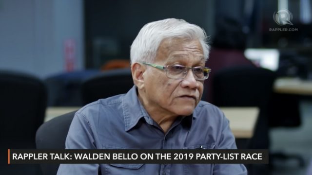 Bello: Philippines in ‘brave new world’ of politics under Duterte