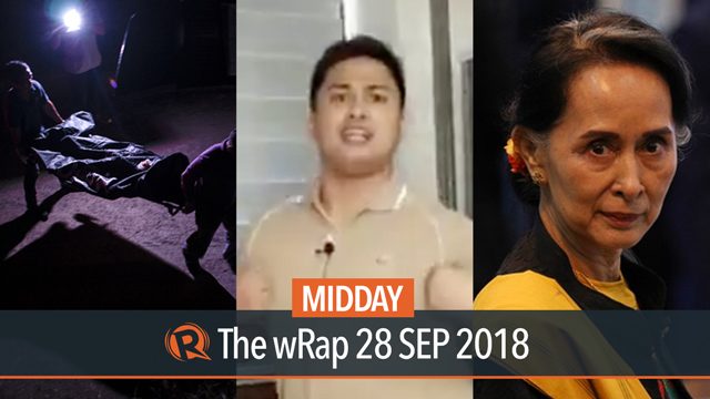 Duterte on EJKs, complaint against Olivar, Aung San Suu Kyi | Midday wRap