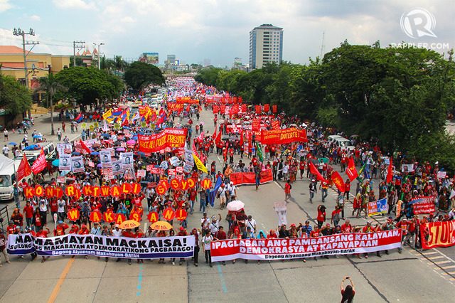 #SONA2016: March to Batasan a ‘breath of fresh air’ for activists