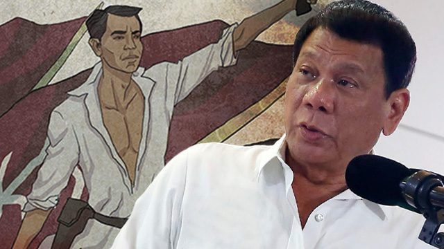 Duterte’s Bonifacio Day message: ‘Dedicate our lives to a worthy cause’