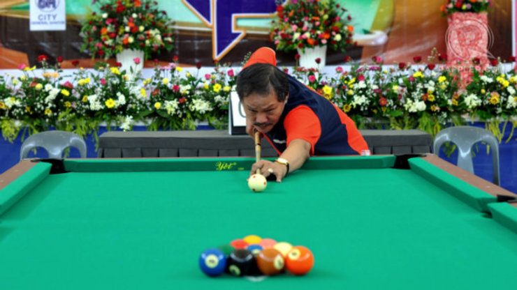 Reyes, Immonen win, Pacquiao falls in opening day billiard tilt