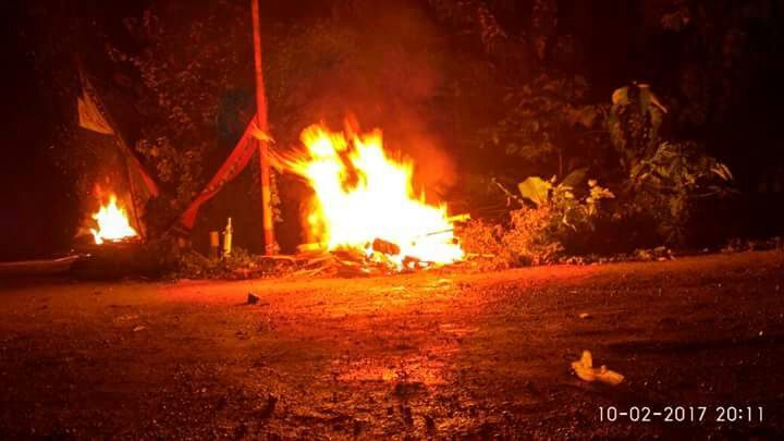 Polres Rembang periksa 3 saksi pembakaran tenda perjuangan