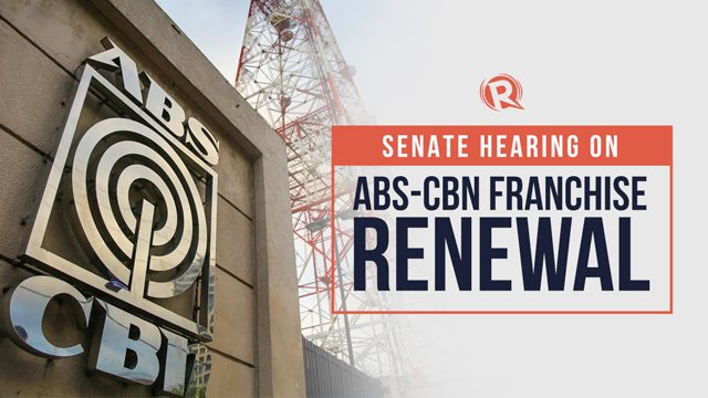 WATCH: Senate hearing on ABS-CBN franchise renewal