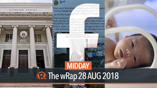 SC oral arguments, Facebook bans Myanmar officials, China 2-child policy | Midday wRap